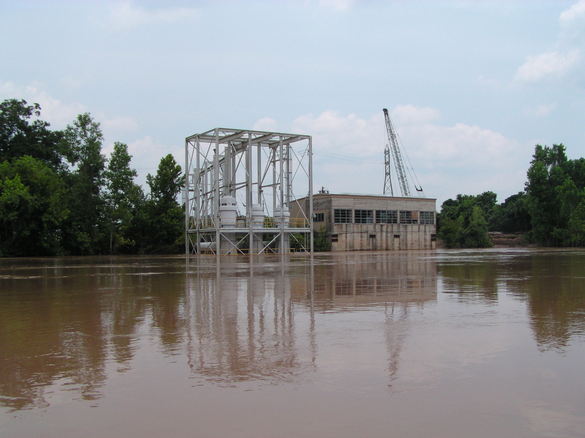 Compare the water level to the photo above.