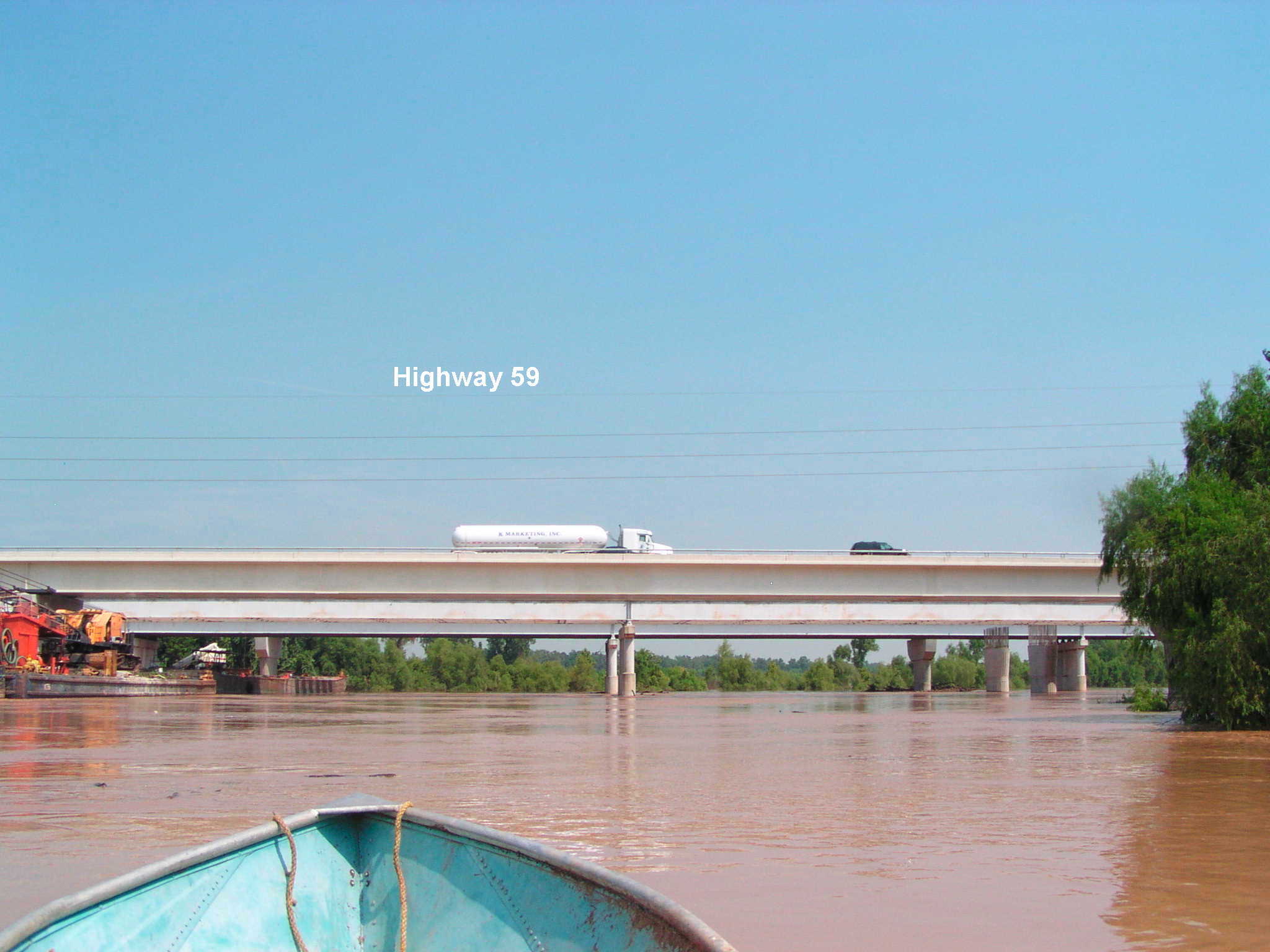 Imagine how to cross this river in 1830 without a railroad or highway bridge. 