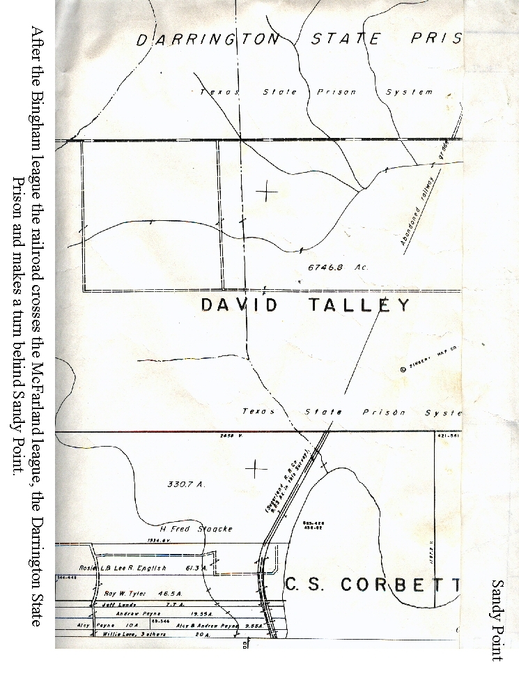 English, Texas is just off the map to the right.